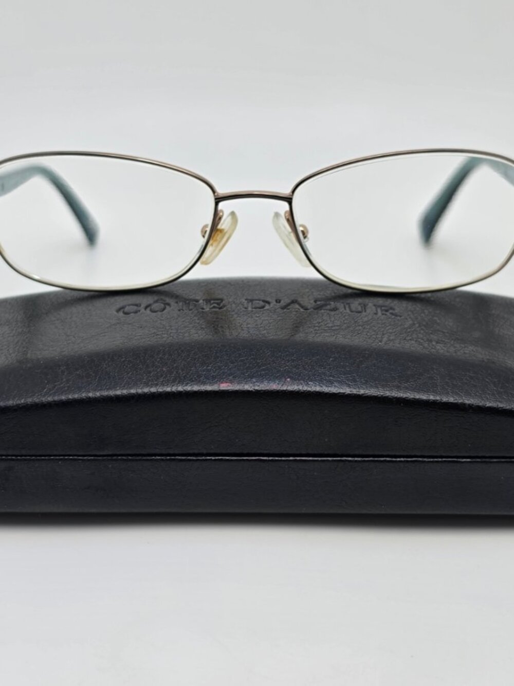 Cote D’Azur Europa CDA225 C2 Brown Gunmetal Eyeglasses Frame w/ Flexhinge & Case